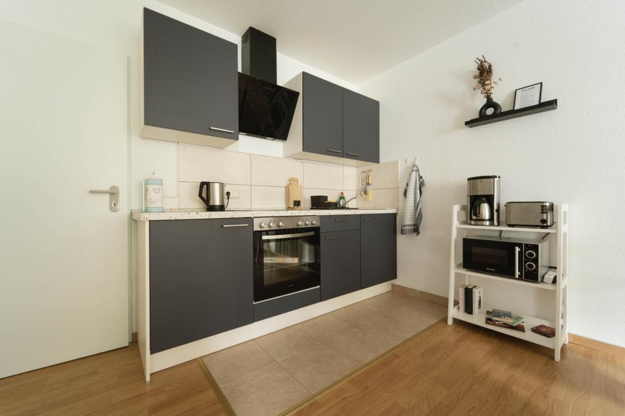 Raum921 - Stilvolles Apartment - Wlan, Tiefgarage, Kueche, Netflix Magdeburgo Exterior foto